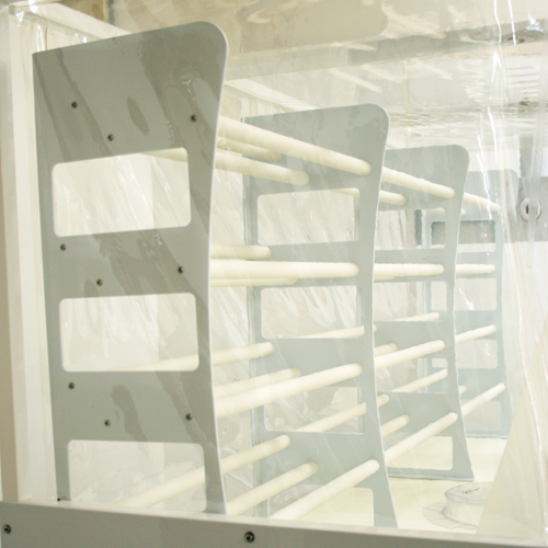 50-cage rack for Breeder isolators.